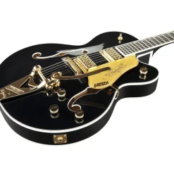 Gretsch Guitars Nashville Hollow Body with String-Thru Bigsby and Gold Hardware Electric Guitar Midnight Sapphire