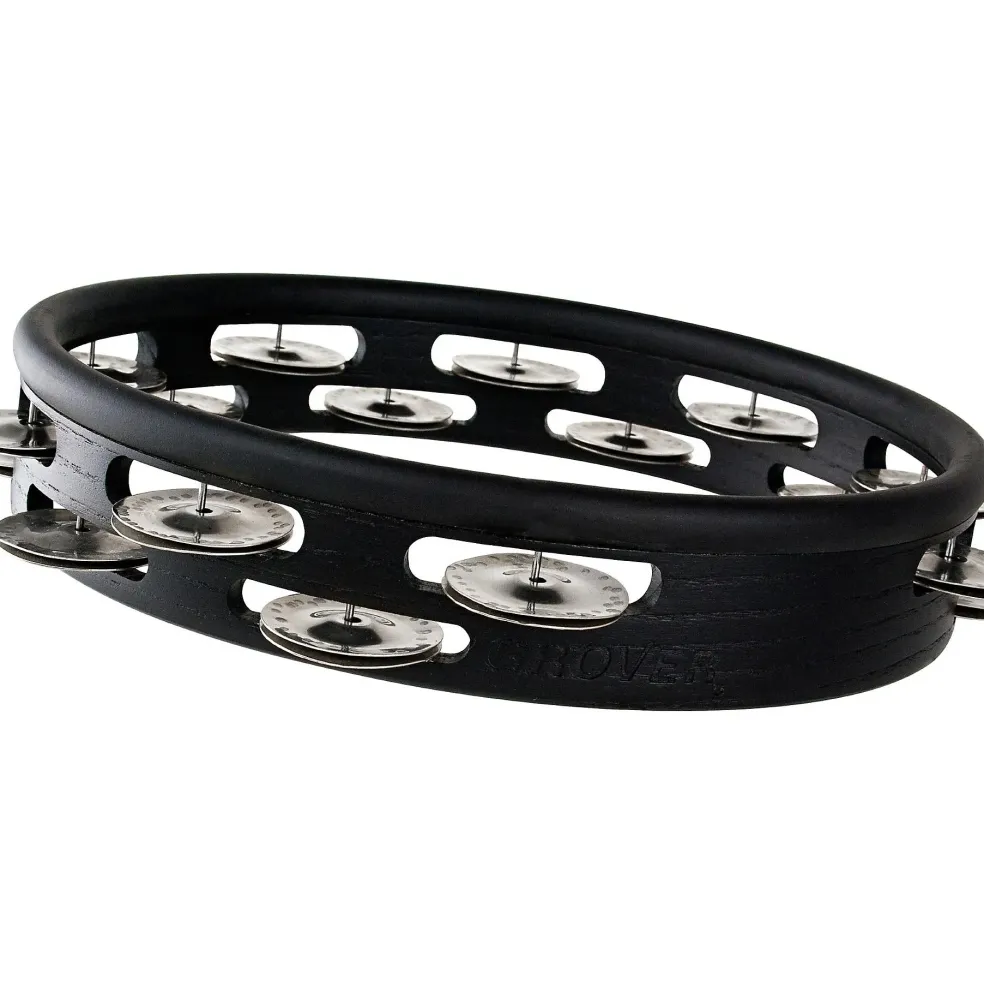 Grover Pro German Silver Studio Pro Headless Tambourine 10 in.