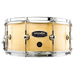 Grover Pro GSX Concert Snare Drum Natural Lacquer 14 x 6.5 in.