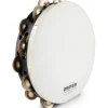 Grover Pro Projection-Plus Double-Row German Silver Tambourine 10 in.
