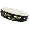 Grover Pro Projection-Plus Double-Row Tunable German Silver Tambourine 10 in.