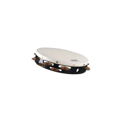Grover Pro Synthetic Head Tambourine 10 in. Double Row Beryllium Copper Jingles