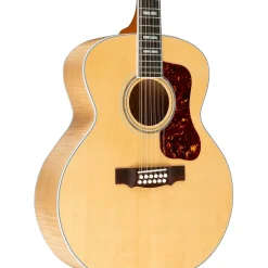 Guild F-512 Maple Jumbo 12-String Acoustic Guitar Natural