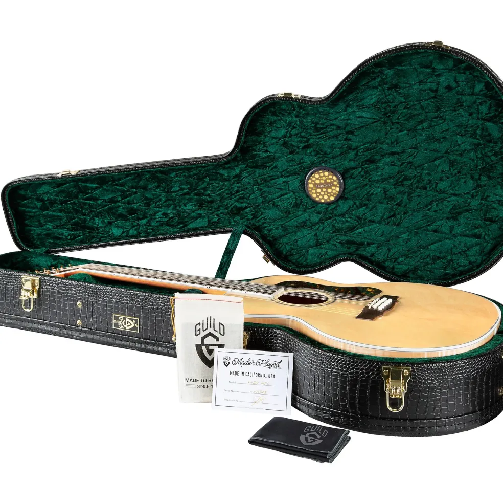 Guild F-512 Maple Jumbo 12-String Acoustic Guitar Natural