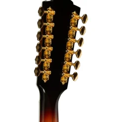 Guild F-512E Maple Jumbo 12-String Acoustic-Electric Guitar Antique Burst