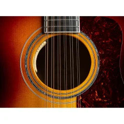 Guild F-512E Maple Jumbo 12-String Acoustic-Electric Guitar Antique Burst