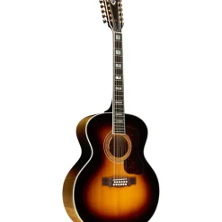 Guild F-512E Maple Jumbo 12-String Acoustic-Electric Guitar Antique Burst