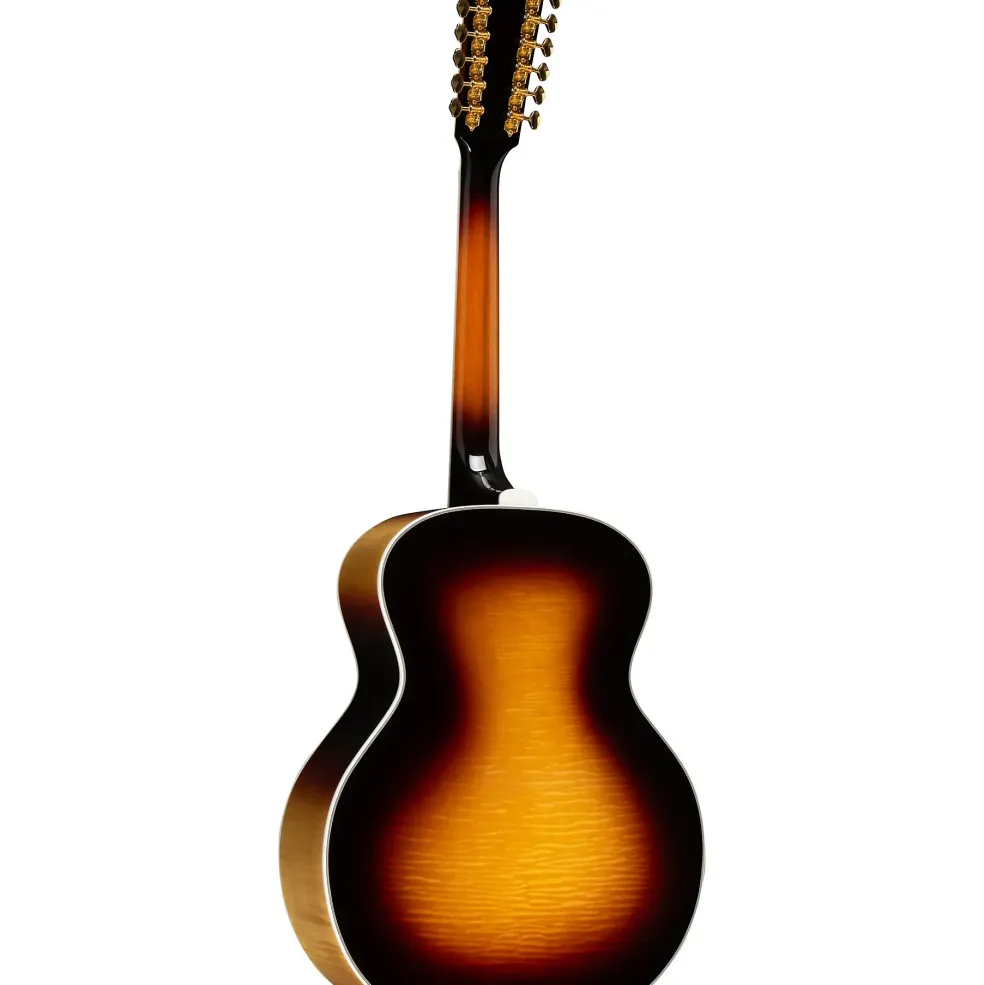 Guild F-512E Maple Jumbo 12-String Acoustic-Electric Guitar Antique Burst