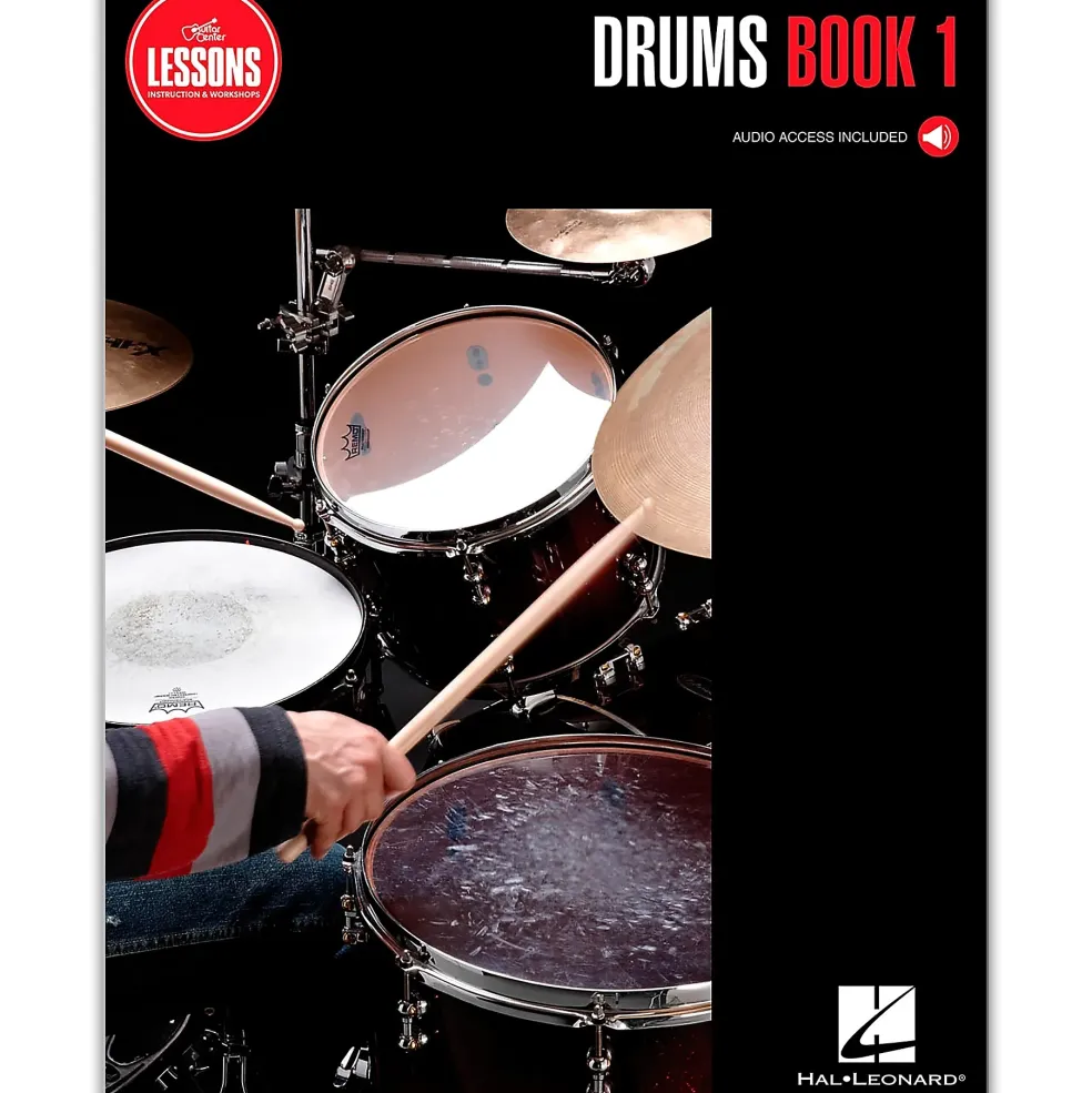 Guitar Center Lessons Drums Book 1 (Book/Online Audio)