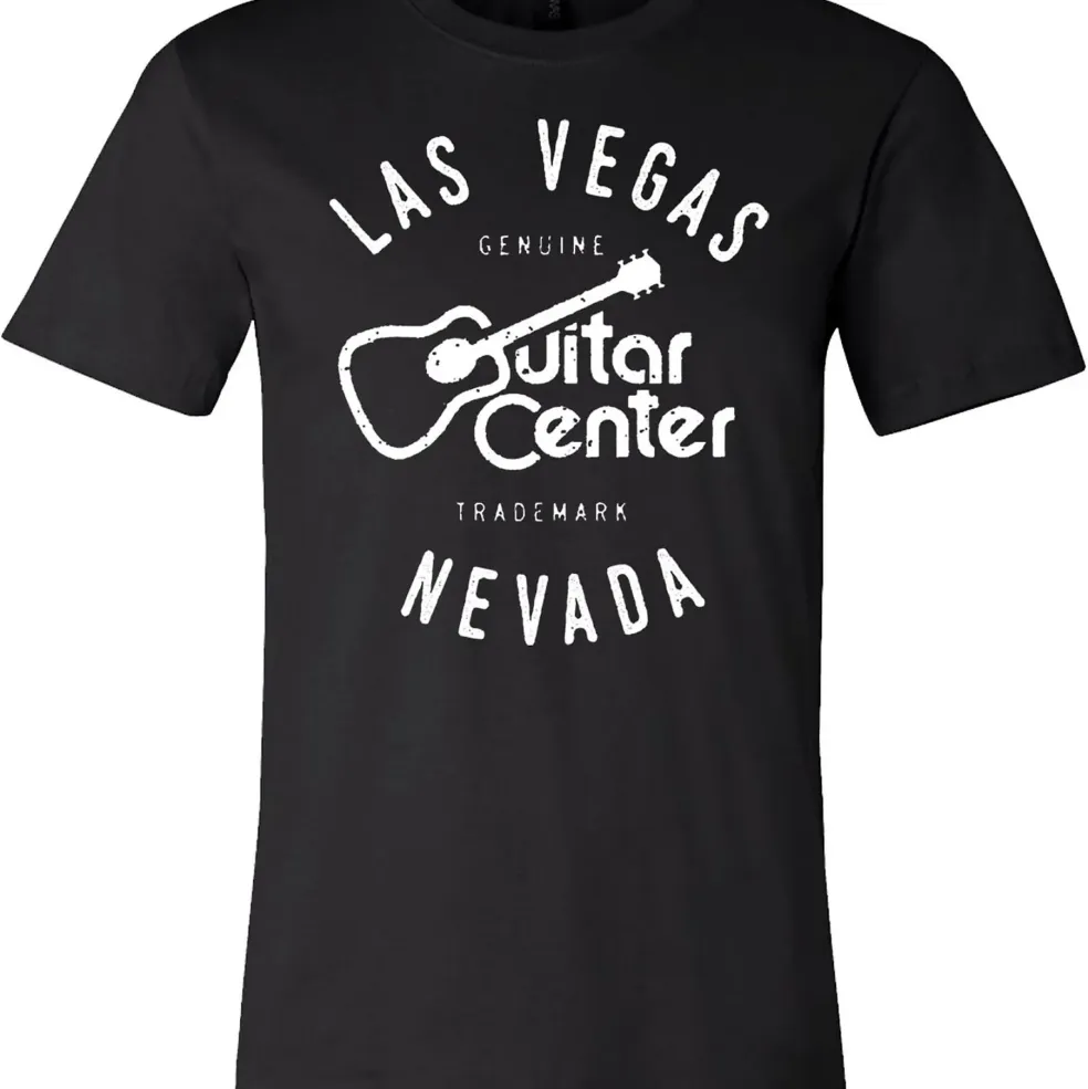 Guitar Center Mens Las Vegas Logo Tee X Large