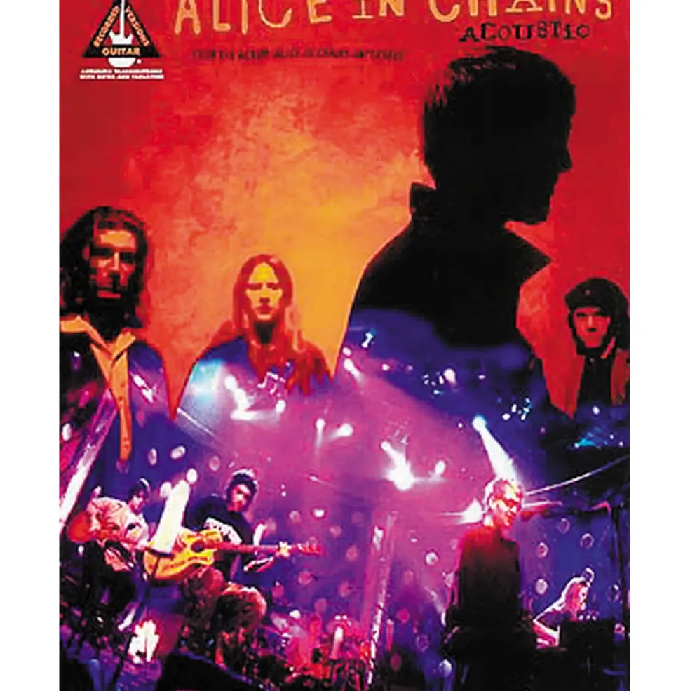 Hal Leonard Alice In Chains Acoustic Unplugged Guitar Tab Songbook