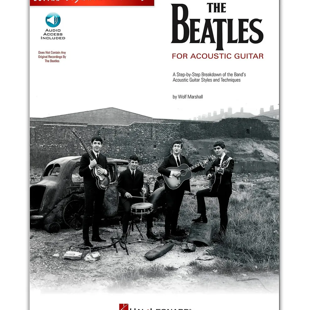 Hal Leonard Best of The Beatles for Acoustic Guitar Signature Licks (Book/Online Audio)