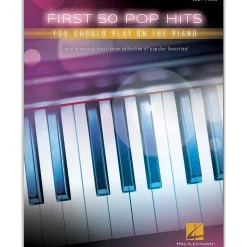 Hal Leonard First 50 Pop Hits You Should Play on the Piano