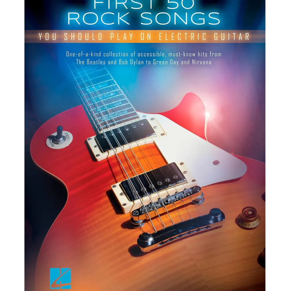 Hal Leonard First 50 Songs You Should Play On Electric Guitar