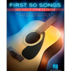 Hal Leonard First 50 Songs You Should Strum on Guitar