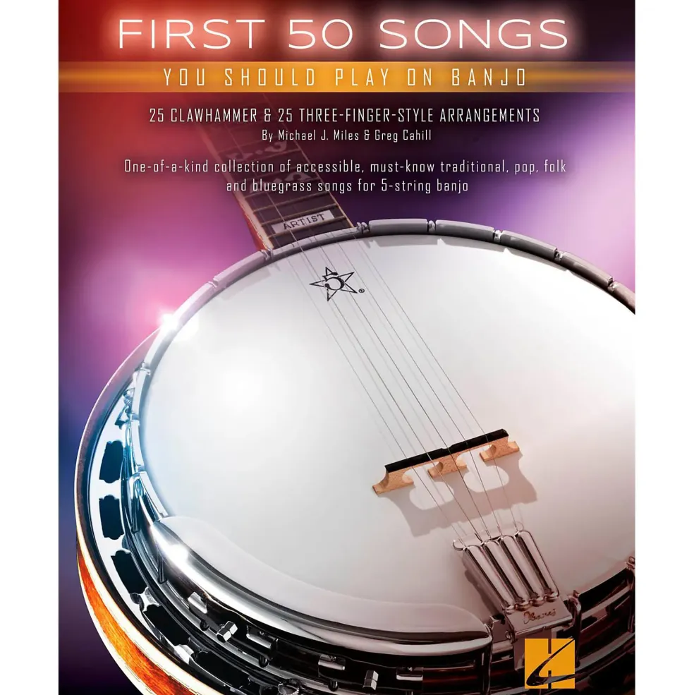 Hal Leonard First 50 Songs You Should Play on Banjo