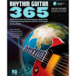Hal Leonard Rhythm Guitar 365 - Daily Exercises Book/Online Audio