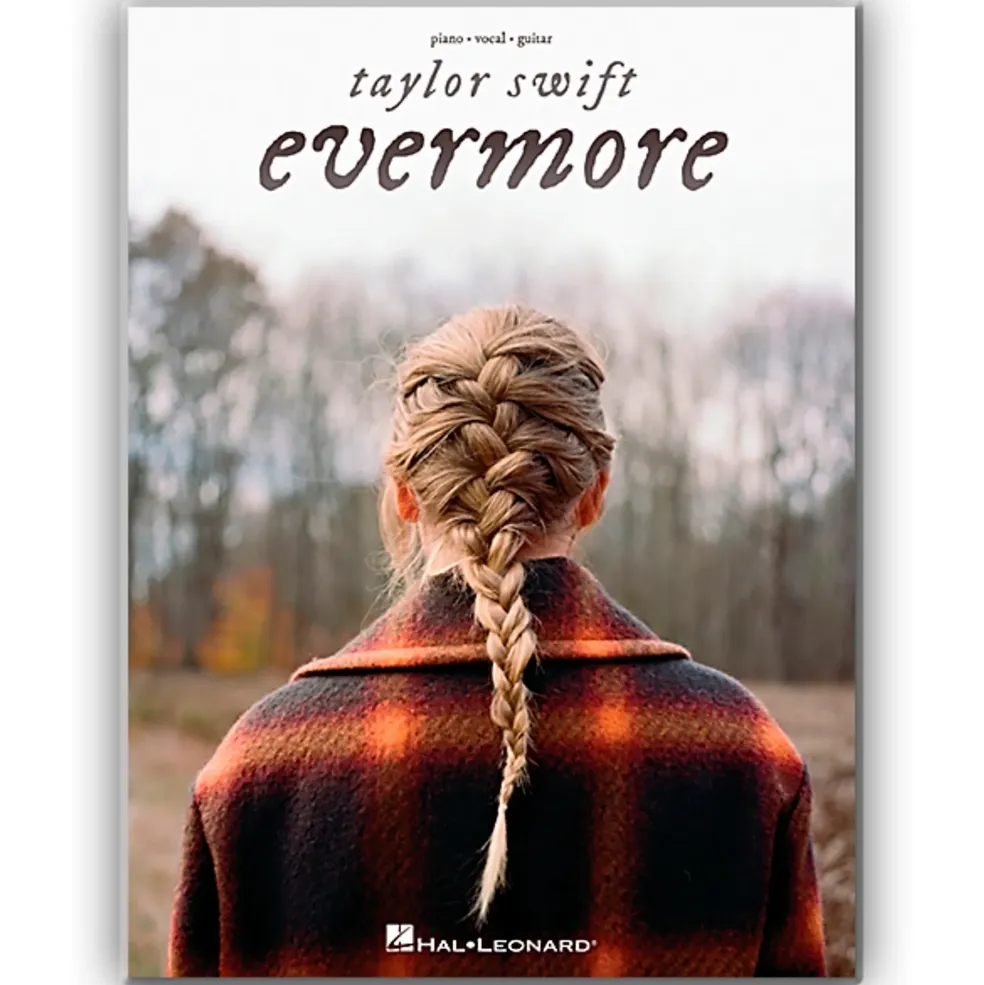 Hal Leonard Taylor Swift - Evermore Piano/Vocal/Guitar Songbook