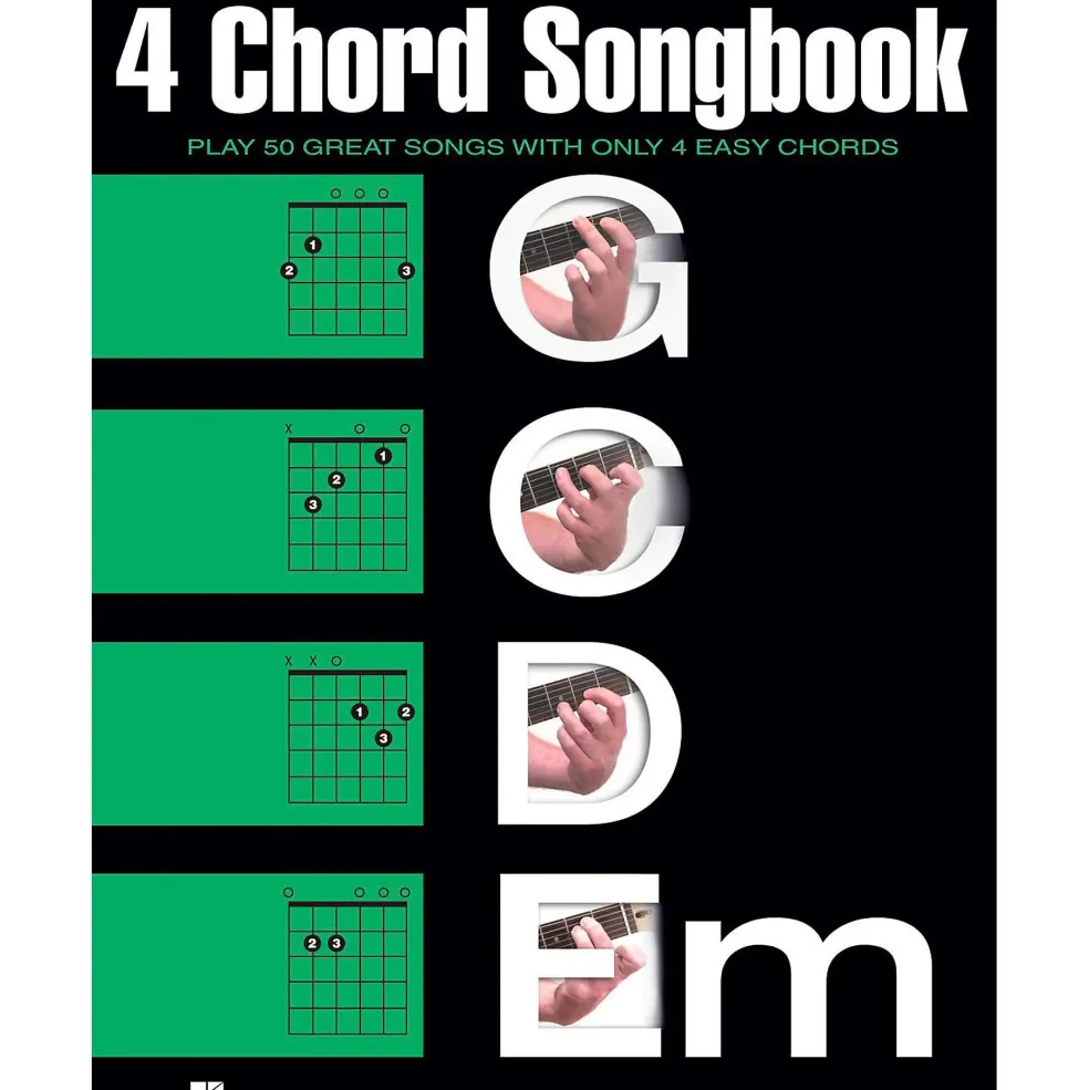 Hal Leonard The Guitar Four Chord Songbook (4 Chord) G-C-D-Em
