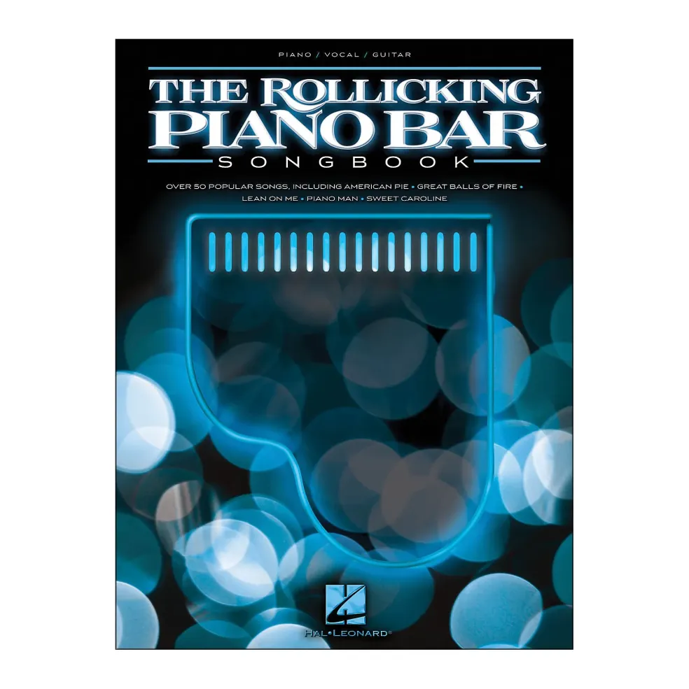 Hal Leonard The Rollicking Piano Bar Songbook arranged for piano, vocal, and guitar (P/V/G)