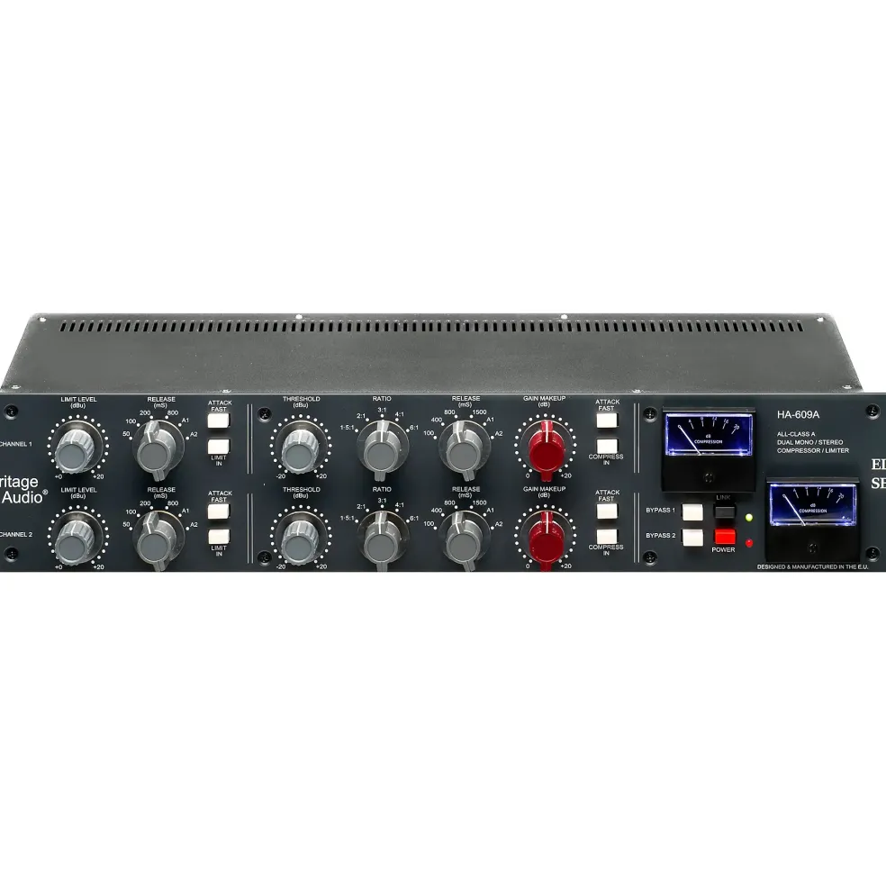 Heritage Audio 609A Dual Channel Compressor