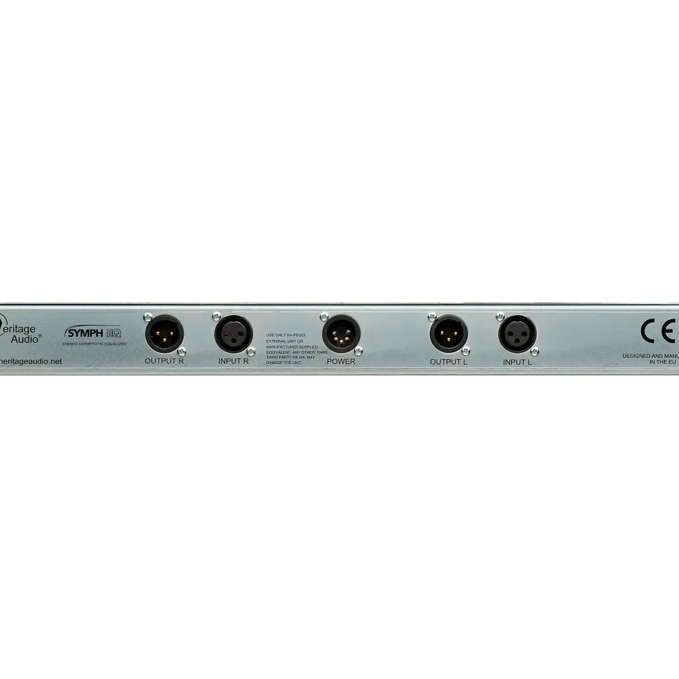 Heritage Audio Symph EQ Master Bus Stereo Asymptotic Equalizer