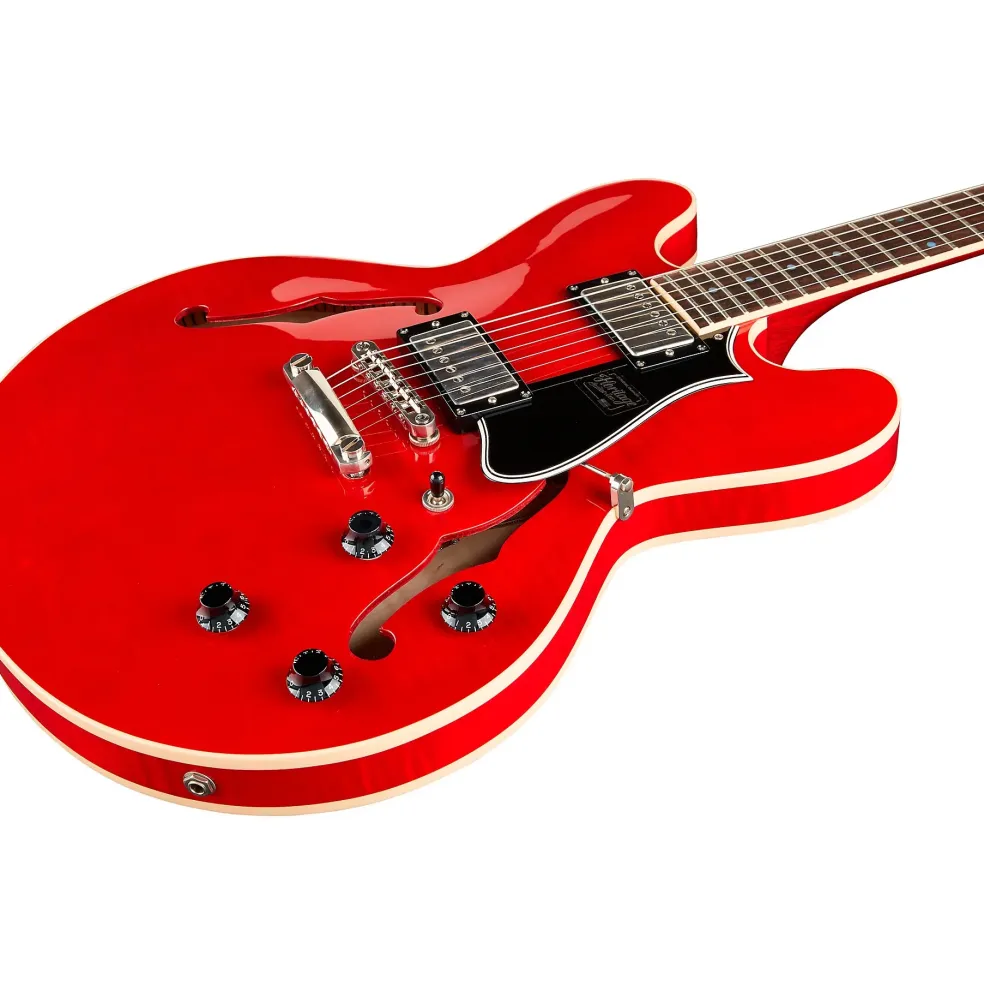 Heritage Standard H-535 Semi-Hollow Electric Guitar Transparent Cherry
