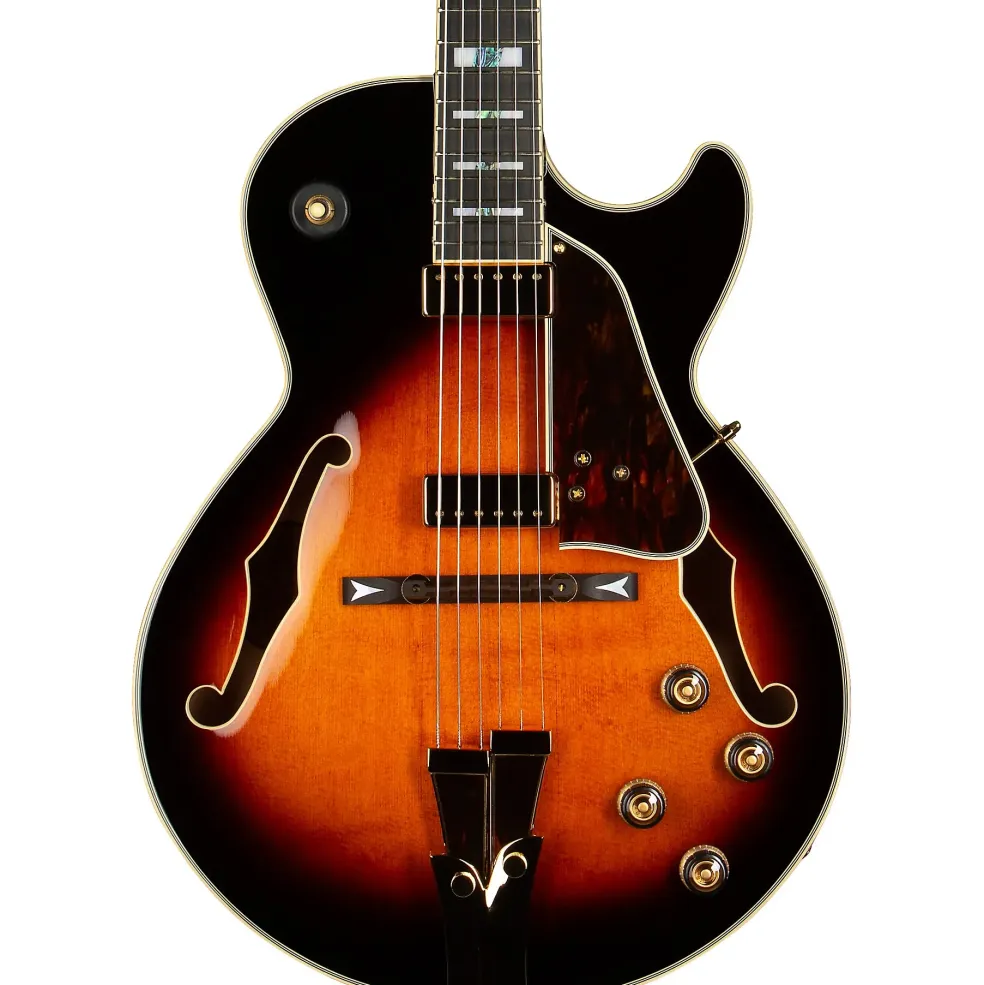 Ibanez GB10 George Benson Hollowbody Electric Brown Sunburst