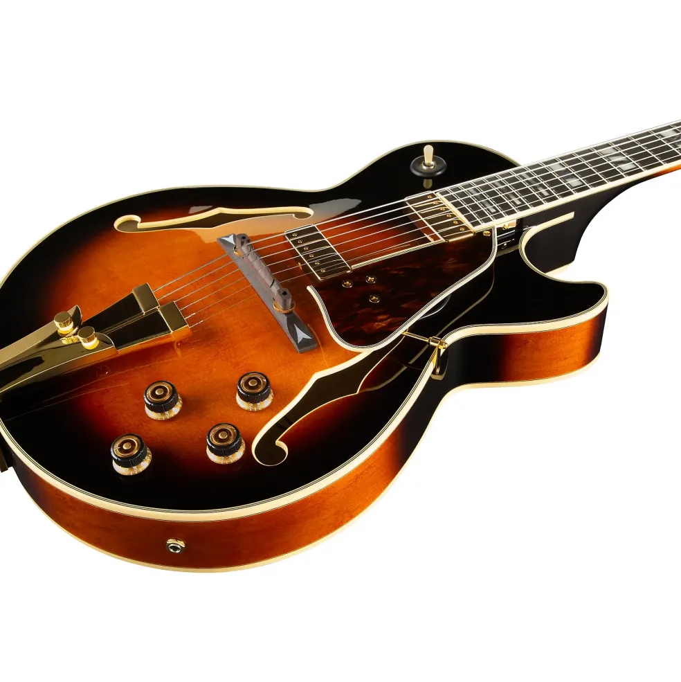 Ibanez GB10 George Benson Hollowbody Electric Brown Sunburst