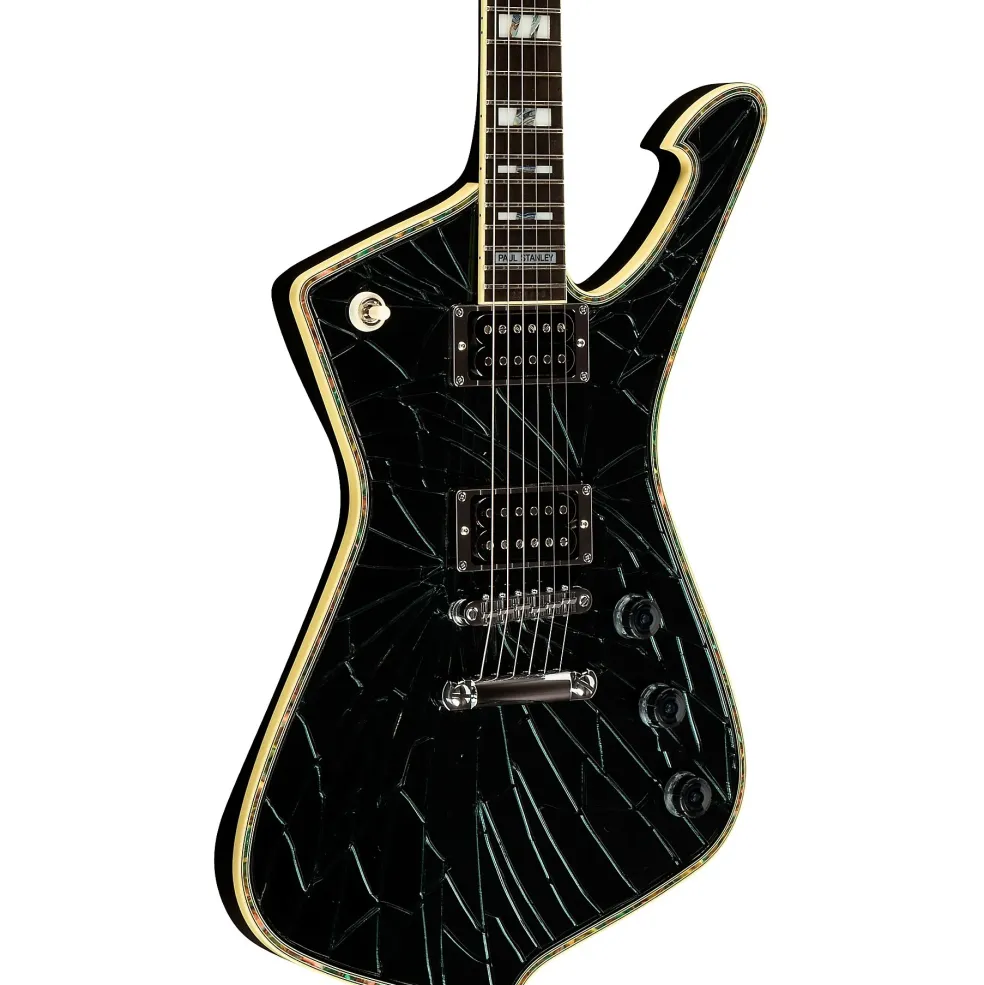 Ibanez Paul Stanley Signature Electric Guitar Cracked Mirror