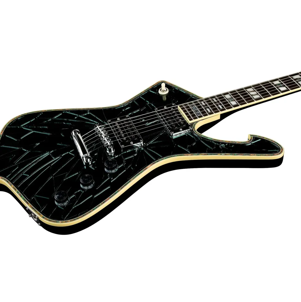 Ibanez Paul Stanley Signature Electric Guitar Cracked Mirror