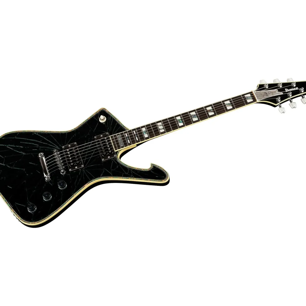Ibanez Paul Stanley Signature Electric Guitar Cracked Mirror