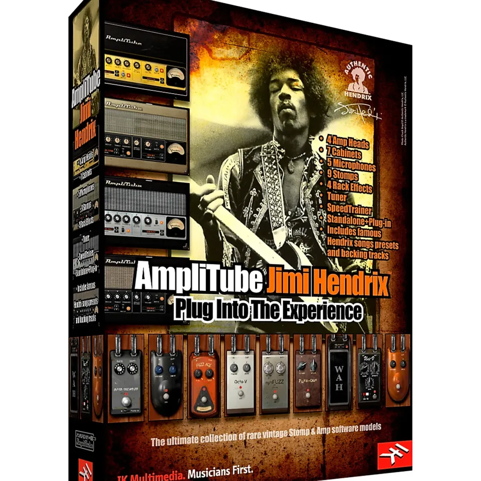 IK Multimedia AmpliTube Jimi Hendrix Software Suite - Anniversary Collection