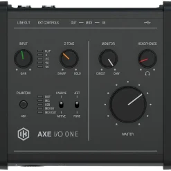 IK Multimedia AXE I/O ONE 1-Channel USB-C Audio Interface