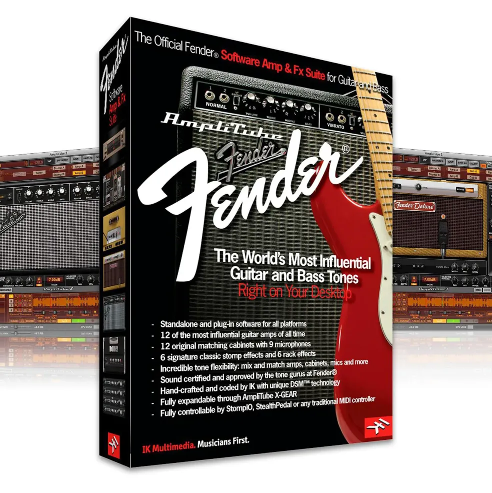 IK Multimedia IK AmpliTube Fender Software Download