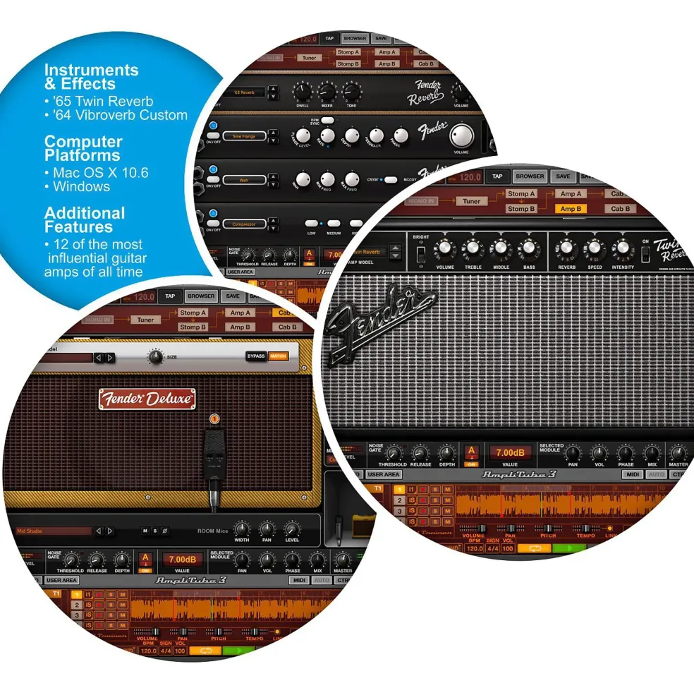 IK Multimedia IK AmpliTube Fender Software Download