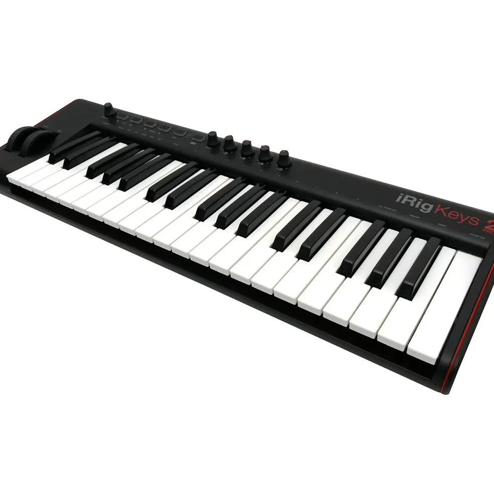 IK Multimedia iRig Keys 2 Pro 37-Full-Size-Key Controller for iPhone, iPad and Mac/PC With SampleTank SE