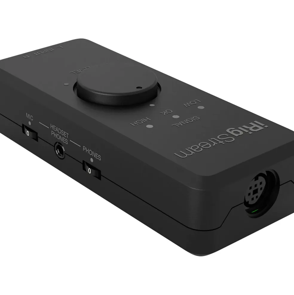 IK Multimedia iRig Stream iOS Audio Interfaces for iOS, Mac and Select Android Devices
