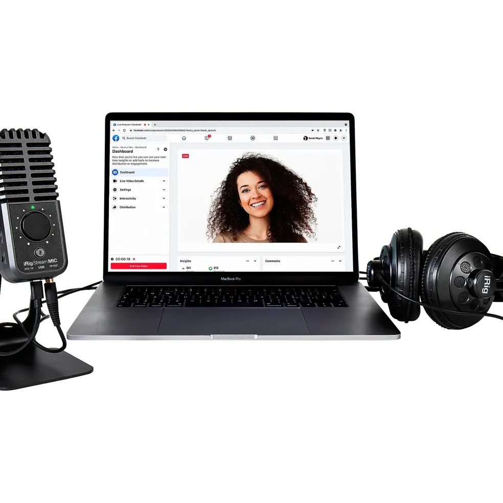 IK Multimedia iRig Stream Mic USB