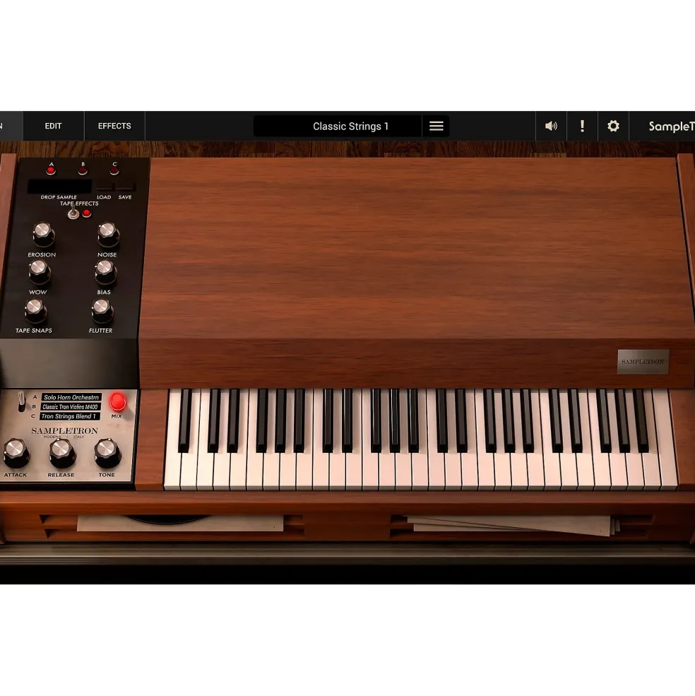 IK Multimedia SampleTron 2 Analog Tape-Based Virtual Instrument Plug-in