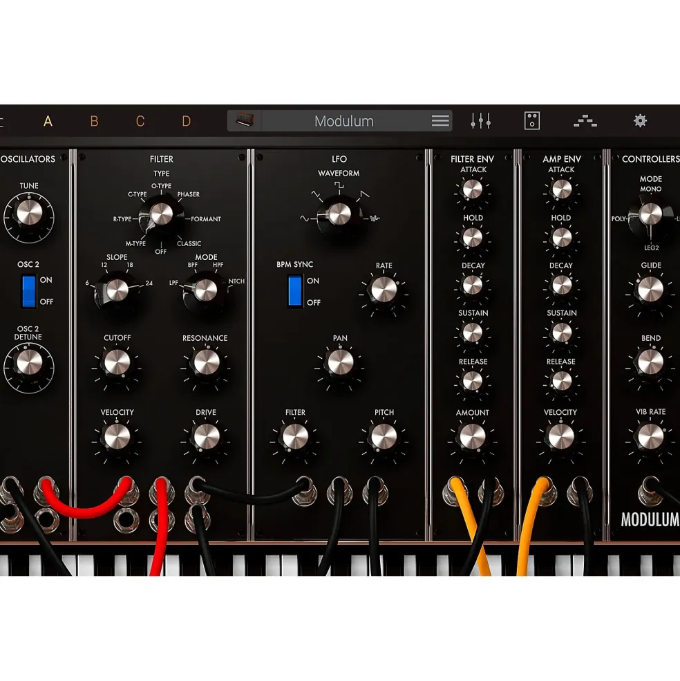IK Multimedia Syntronik Instruments Modulum Synth