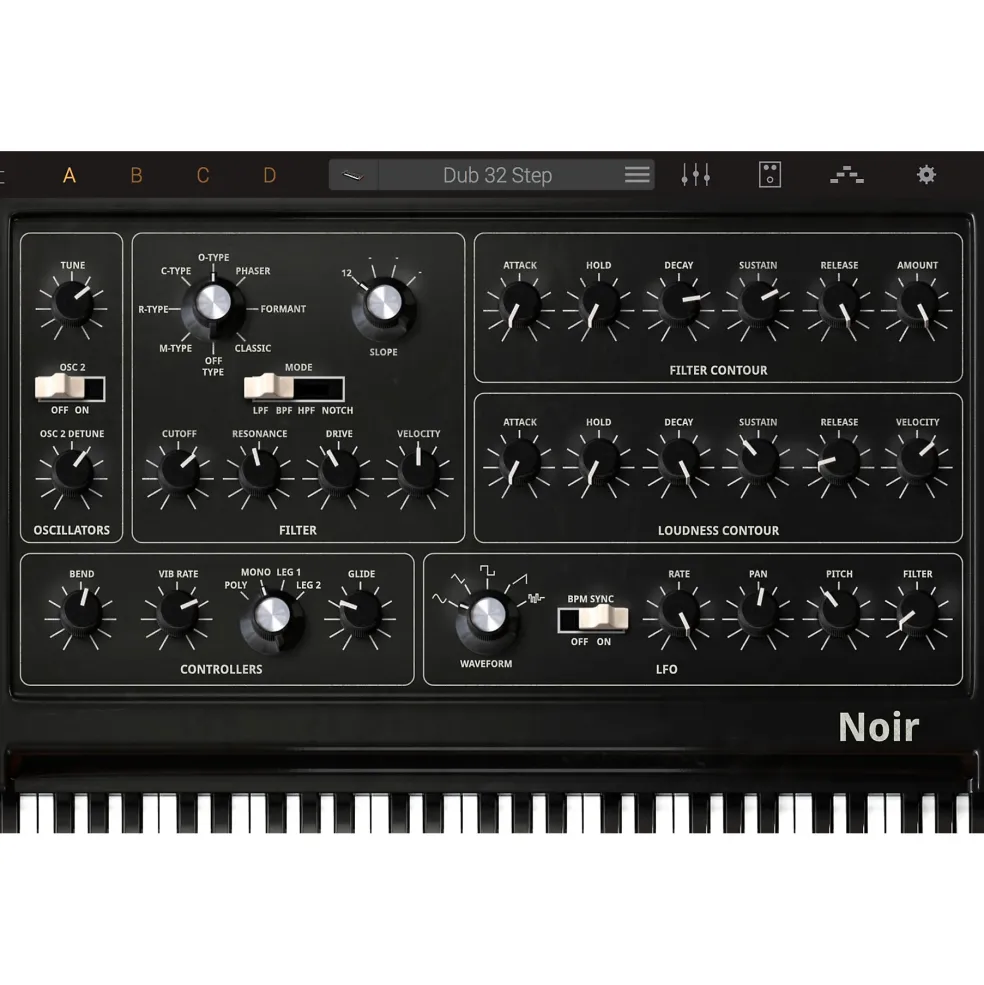 IK Multimedia Syntronik Noir Synth