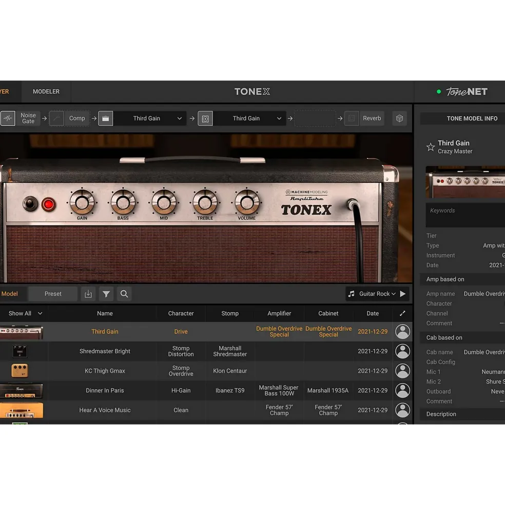 IK Multimedia TONEX SE Plug-in