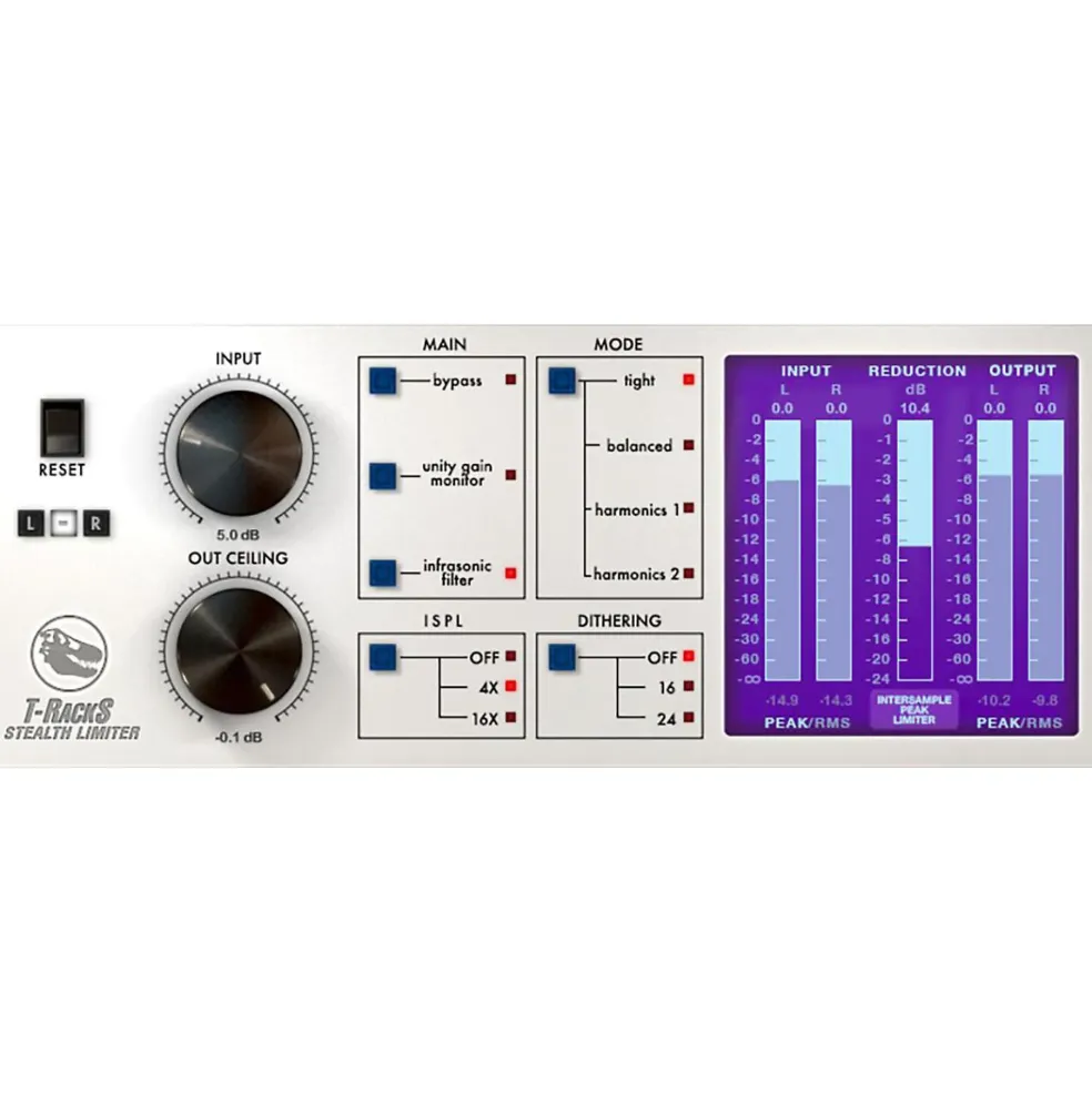 IK Multimedia T-RackS Stealth Limiter Software Download