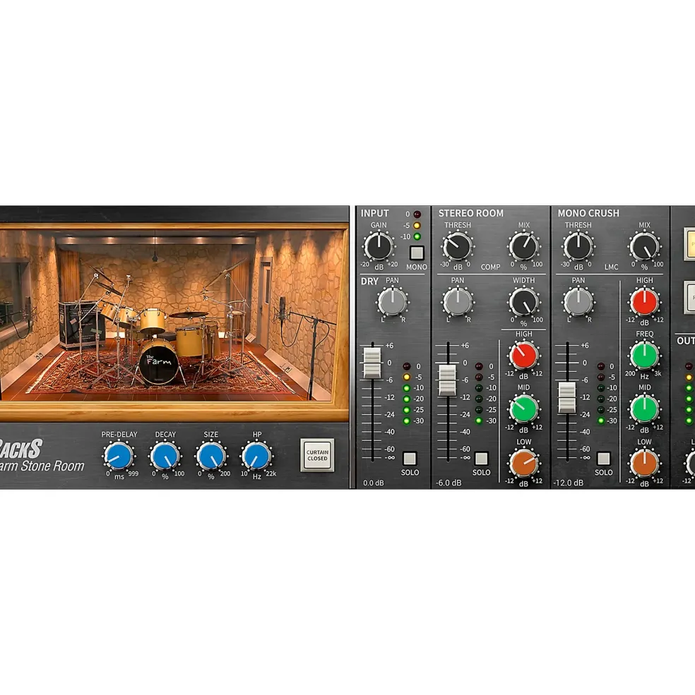 IK Multimedia T-RackS The Farm Stone Room