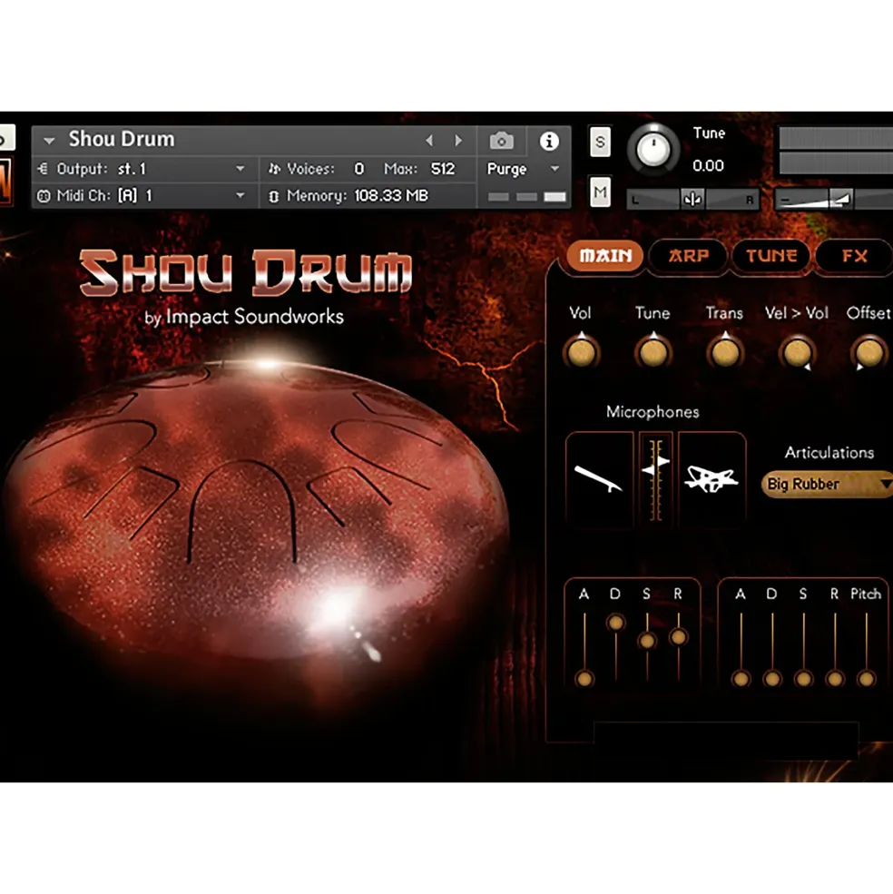 Impact Soundworks Shou Drum (Download)