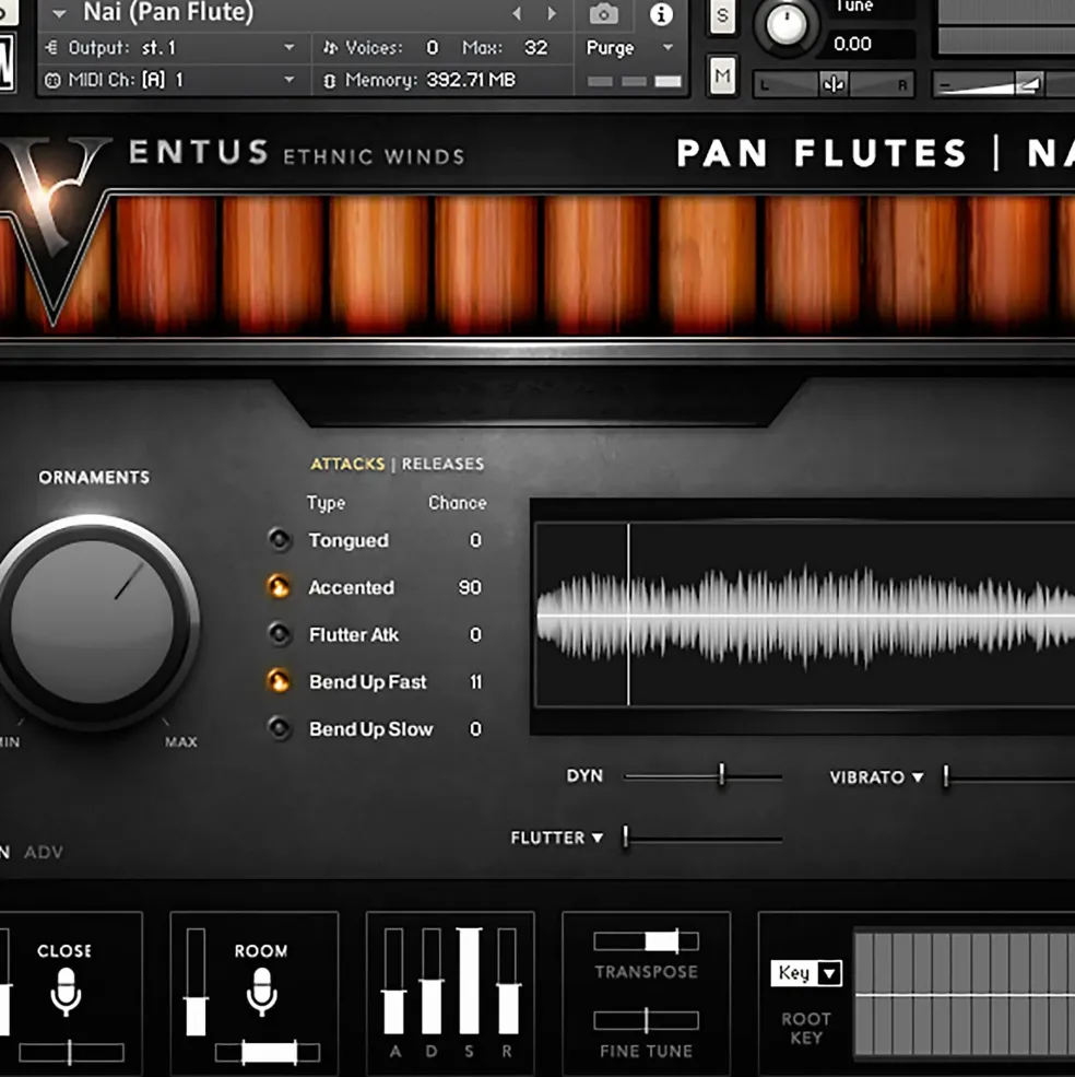 Impact Soundworks Ventus Pan Flutes (Download)