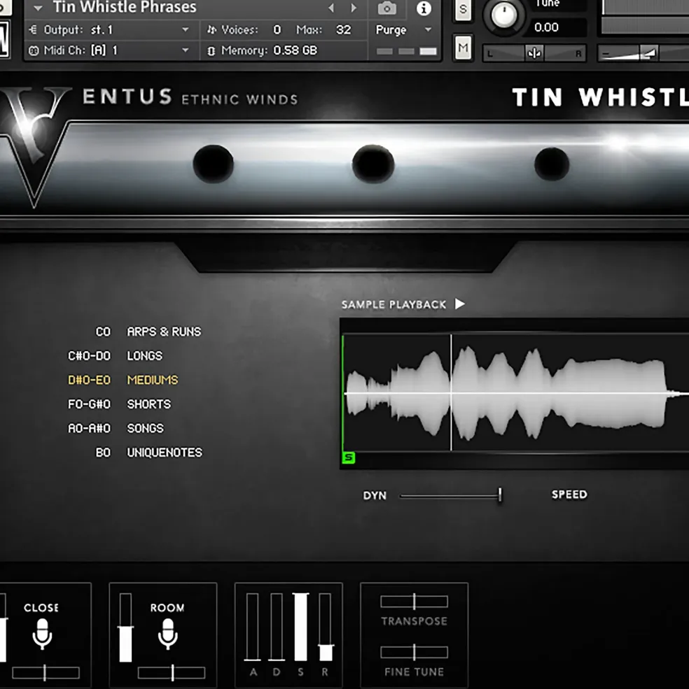 Impact Soundworks Ventus Tin Whistle (Download)