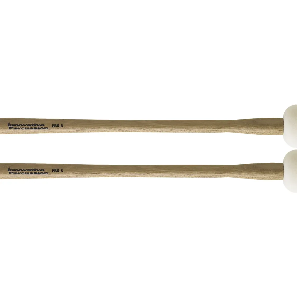Innovative Percussion FBX Field Series Marching Bass Mallets Medium