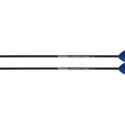 Innovative Percussion Fundamental Series Medium-Soft Marimba Mallet Medium Blue Yarn
